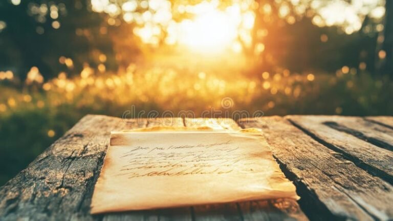 Qué Enseñanzas Importantes Tiene La Carta A Los Corintios 10 antigua carta manuscrita sobre mesa de madera