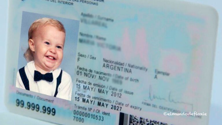 Cómo Solicitar Turno Para DNI de Recién Nacido en Argentina 27 bebe con documento nacional de identidad argentino