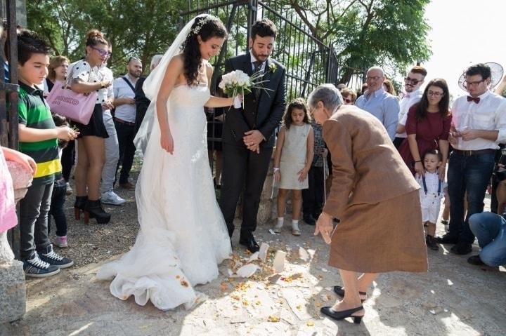 boda tradicional argentina pareja feliz