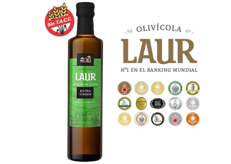 botellas de aceite de oliva argentino premium