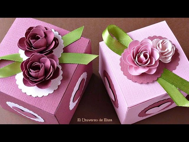 Cuáles Son Las Mejores Ideas De Box Para El Día De La Madre 29 caja de regalo decorada con flores coloridas