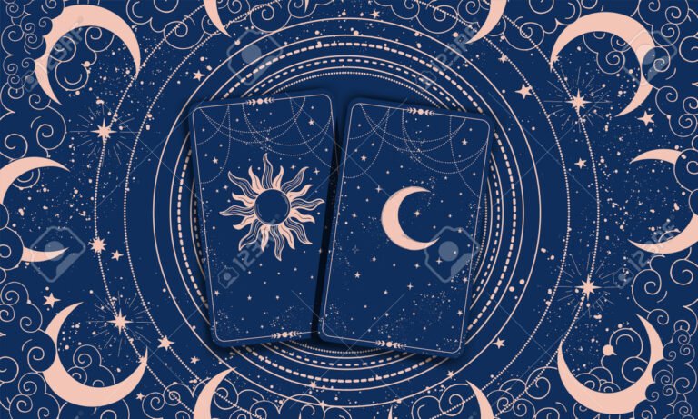 Qué es La Carta del Día y cómo interpretar su mensaje 24 carta de tarot sobre fondo mistico