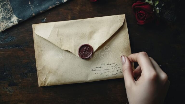 Qué hacer cuando te llega un telegrama de despido en Argentina 20 carta formal sobre escritorio con sello postal