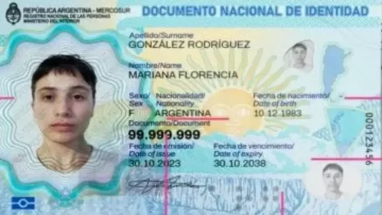 Cómo puedo obtener mi número CUIL usando solo mi DNI 13 dni argentino con fondo digital azul