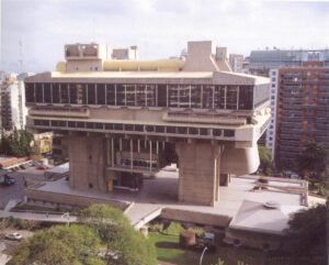 edificio biblioteca nacional buenos aires exterior
