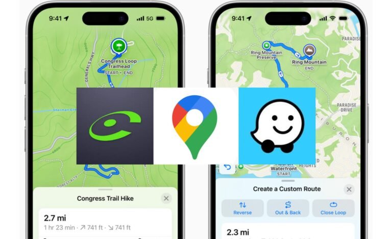 iphone moderno con mapa de argentina