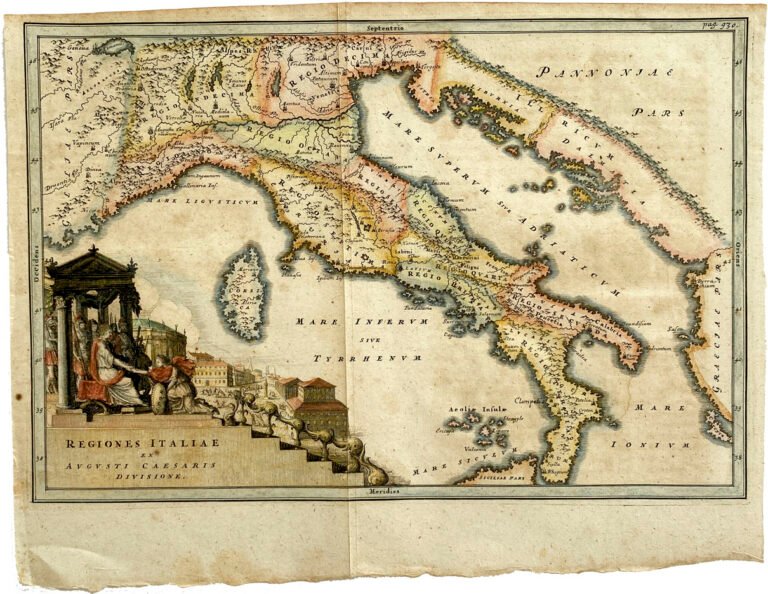De qué parte de Italia proviene mi apellido familiar 15 mapa antiguo de regiones historicas de italia