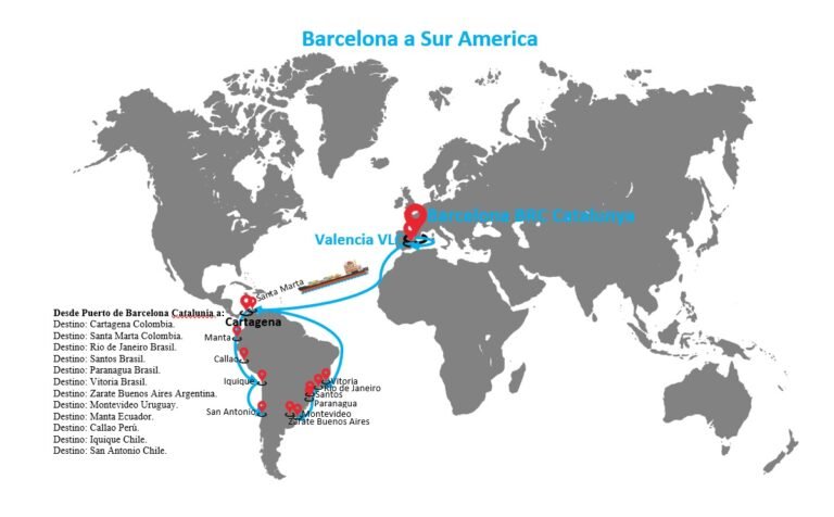 mapa argentina puerto rico conexion comercial