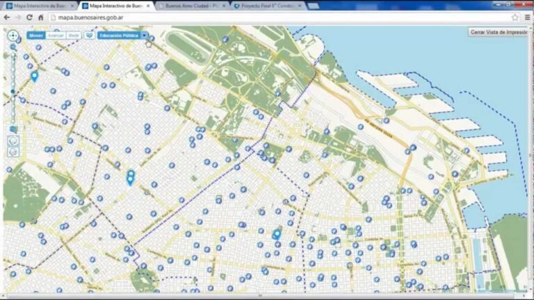 mapa digital interactivo de buenos aires