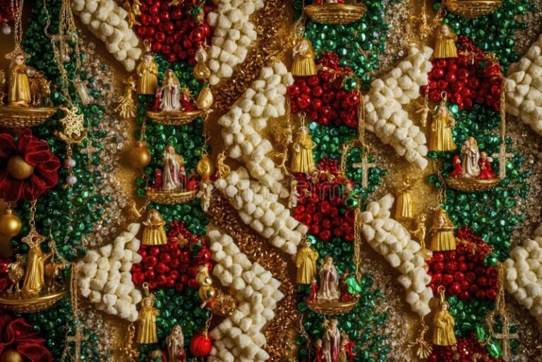 montones de cuentas de madera coloridas variadas