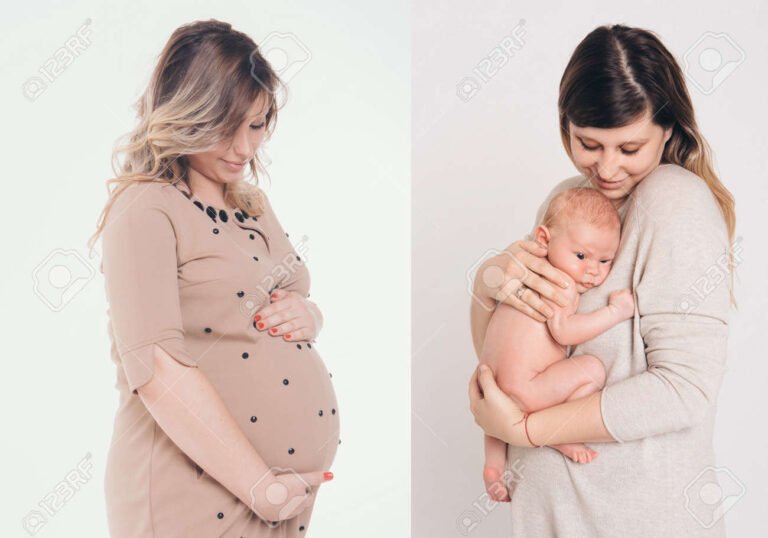 Cuánto paga Anses por embarazo y cómo acceder al beneficio 1 mujer embarazada feliz con bebe en brazos