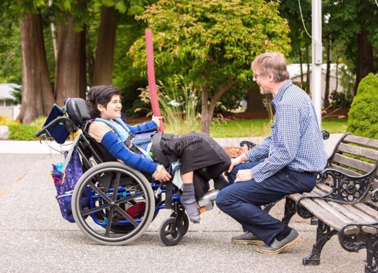 Cuáles Son Los Requisitos Para Obtener Pensión Derivada Por Hijo Discapacitado 14 padre con hijo discapacitado en parque