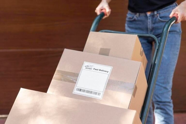 Cómo elegir las mejores etiquetas para envíos de paquetes seguras y eficaces 24 paquete con etiqueta de envio clara y segura