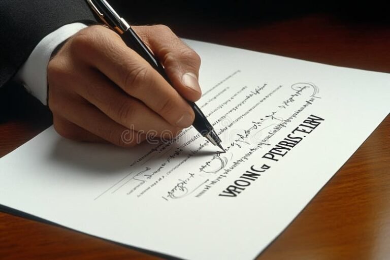 Cuáles Son Los Requisitos Para Firmar Un Contrato De Trabajo En Argentina 9 persona firmando documento legal con boligrafo