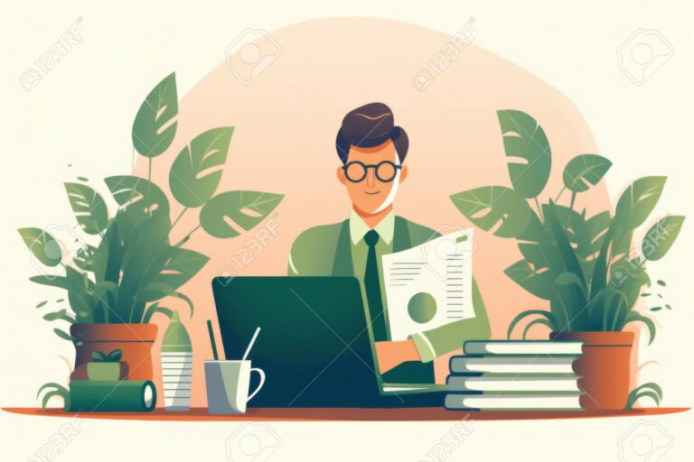 Quiénes Pueden Ser Monotributistas y Cuáles Son Los Requisitos 29 persona trabajando con laptop y documentos fiscales