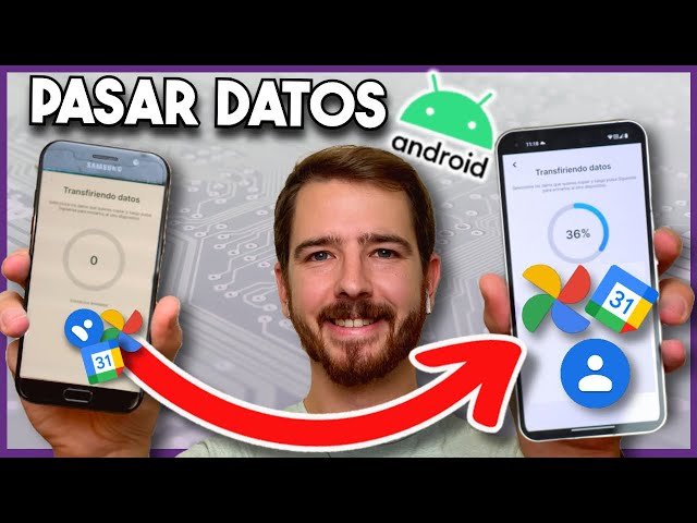 Cómo Transferir Datos de Un Celular a Otro Fácil y Rápido 5 persona transfiriendo datos entre dos celulares