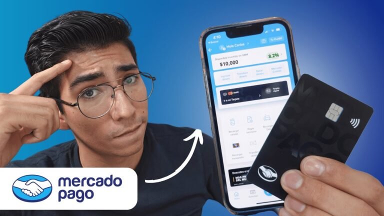 Cómo activar tu tarjeta Mercado Pago paso a paso fácilmente 16 persona usando tarjeta mercado pago movil