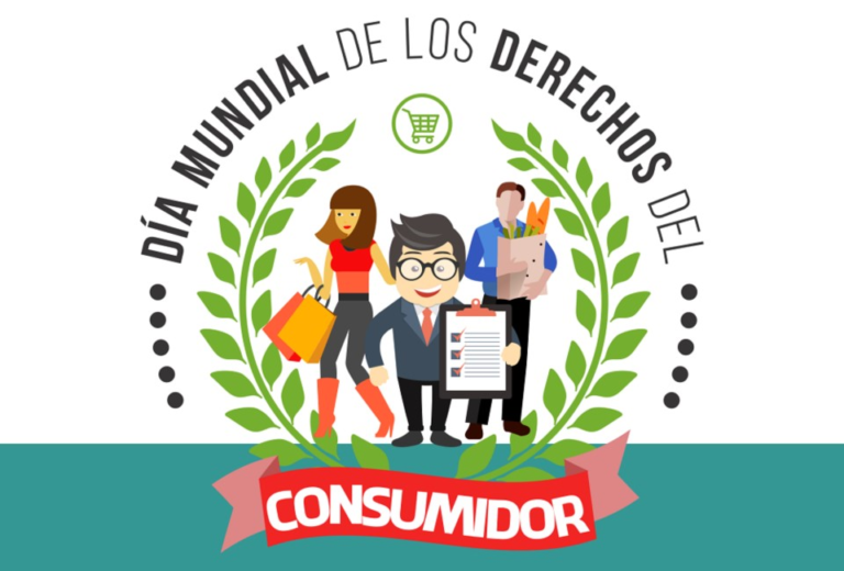 personas unidas protegiendo derechos del consumidor