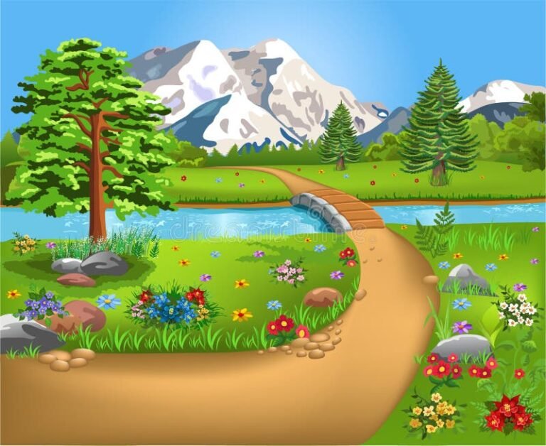 puente sobre rio con paisaje natural