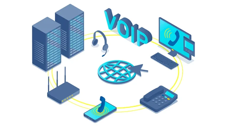 Qué es Voz sobre IP y cómo funciona en las comunicaciones digitales 25 telefono voip conectado a red digital moderna
