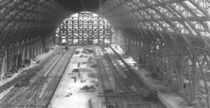 tren mitre saliendo estacion retiro vistas